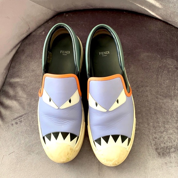 Fendi Shoes - Fendi Monster shoes 38